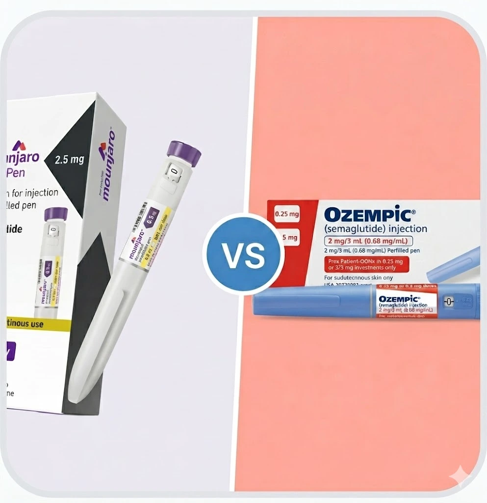 Weight loss injections: Ozempic vs. Mounjaro