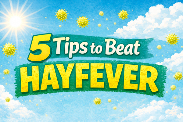5 tips to beat hayfever