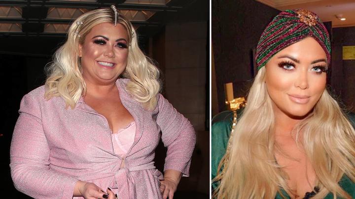 Gemma Collins before (left) and after (right)