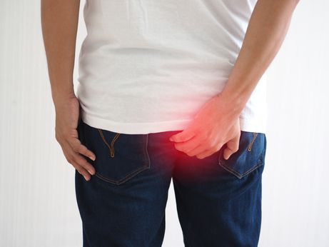 Haemorrhoids cause pain and irritation around the bottom (back passage)