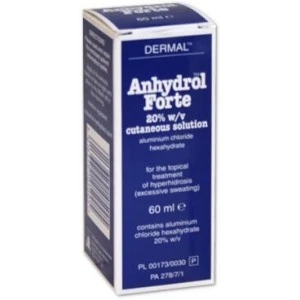 Anhydrol Forte 20% Cutaneous Solution for hyperhidrosis