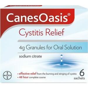 CanesOasis Cystitis Relief 4g x6 Sachets