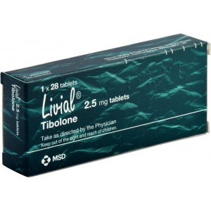 Livial 2.5mg Tibolone 28 tablets