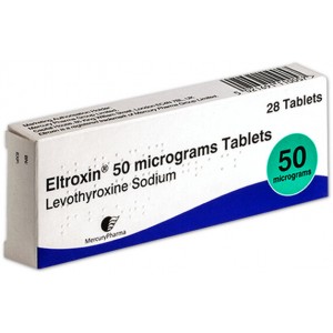 Eltroxin 50mcg levothyroxine 28 tablets
