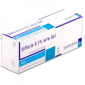 Differin 0.1% adapalene gel 45g