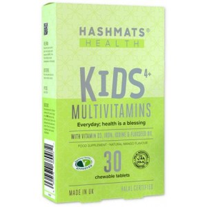 Hashmats Halal Kids Multivitamins 30 chewable tablets