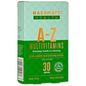 Hashmats A-Z Multivitamins 30 Tablets