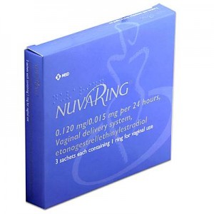 NuvaRing contraceptive vaginal pessary ring 3 pack