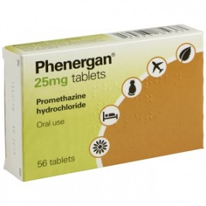 Phenergan promethazine 25mg 56 Tablets