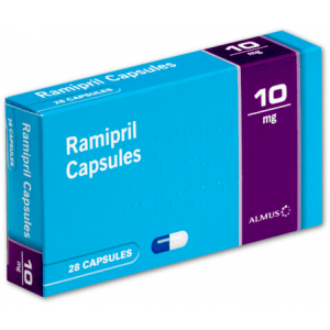 Ramipril 10mg 28 capsules for high blood pressure