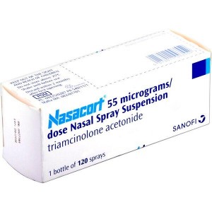 Nasacort 55mcg nasal spray 120 doses