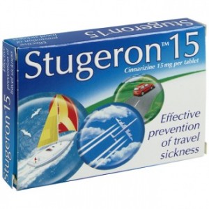 Stugeron 15mg cinnarizine travel sickness tablets