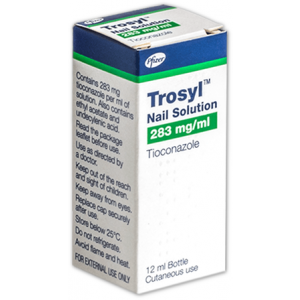 Trosyl tioconazole 12ml nail solution for fungal nail infections