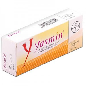 Yasmin Ethinylestradiol and Drospirenone contraceptive pill