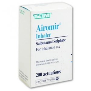 Airomir salbutamol inhaler 200 doses