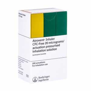 Atrovent 20mcg preventer inhaler 200 doses