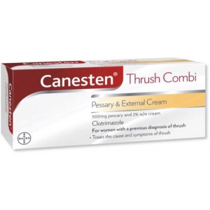 Canesten Combi 500mg pessary and 2% cream