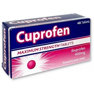 Cuprofen Maximum Strength 400mg Tablets Ibuprofen