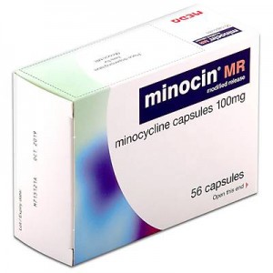 Minocin MR 100mg minocycline 56 capsules
