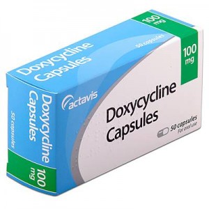 Doxycycline 100mg 50 capsules