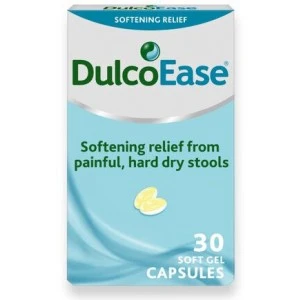 DulcoEase 100mg 30 soft gel capsules