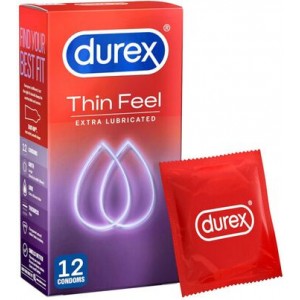 Durex Intimate Feel (thin feel extra lube) 12 condoms