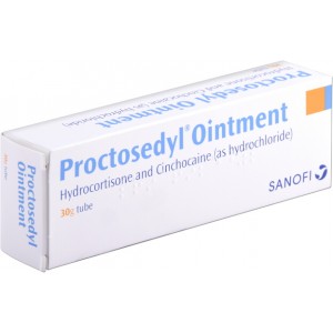 Proctosedyl hydrocortisone and cinchocaine ointment 30g for haemorrhoids