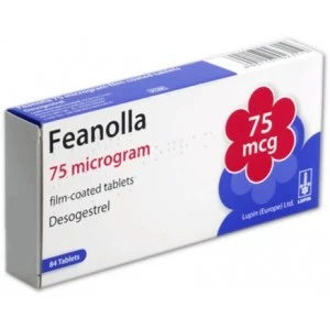 Feanolla contraceptive 75mcg desogestrel 84 tablets