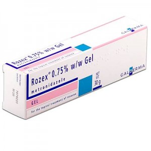 Rozex 0.75% metronidazole gel 30g