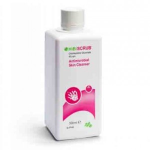 hibiscrub antimicrobial skin cleaner 500ml bottle