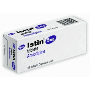 Istin Amlodipine 5mg 28 Tablet Calendar Pack