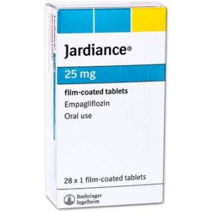 Jardiance 25mg empagliflozin 28 film-coated tablets