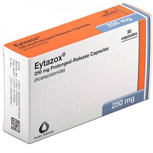 Eytazox 250mg acetazolamide 30 prolonged released capsules for altitude sickness