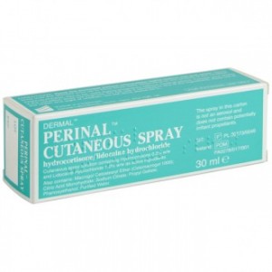 Perinal Cutaneous Spray hydrocortisone and lidocaine 30 ml