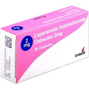 Loperamide diarrhoea relief 2mg 30 capsules