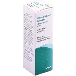 Mometasone furoate 50mcg 140 doses nasal spray