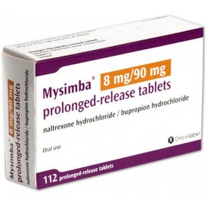 Mysimba 8mg/90mg weight loss 112 tablets