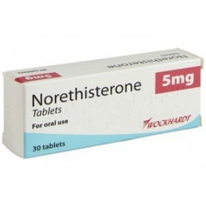 Pfizer Utovlan 5mg Norethisterone 30 Tablets