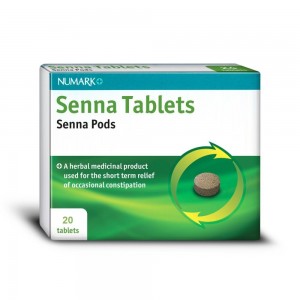 Senna 7.5mg for constipation 20 tablets