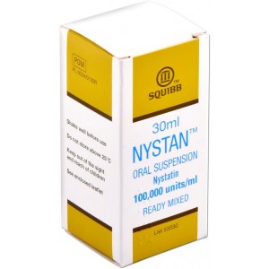 Nystan Nystatin 30ml suspension for oral thrush