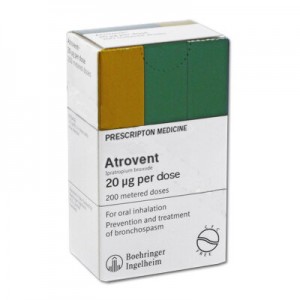 Atrovent 20mcg preventer inhaler 200 doses