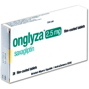 Onglyza 2.5mg saxagliptin 28 film-coated tablets