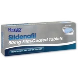 Perrigo Sildenafil 50mg 8 tablets