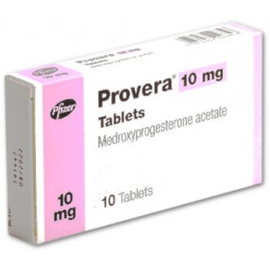 Provera 10mg medroxyprogesterone 10 tablets