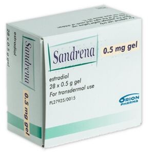 Sandrena Gel 0.5mg estradiol x28 sachets