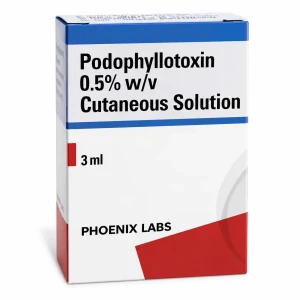 Condyline 0.5% podophyllotoxin 3.5ml solution for genital warts