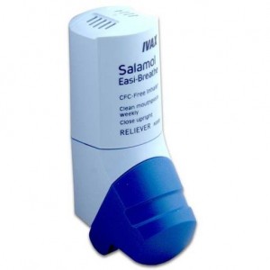 IVAX Salamol Easi-Breathe Reliever Asthma Inhaler