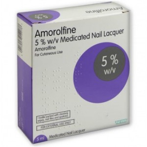 Teva Amorolfine 5% Nail Lacquer 5ml